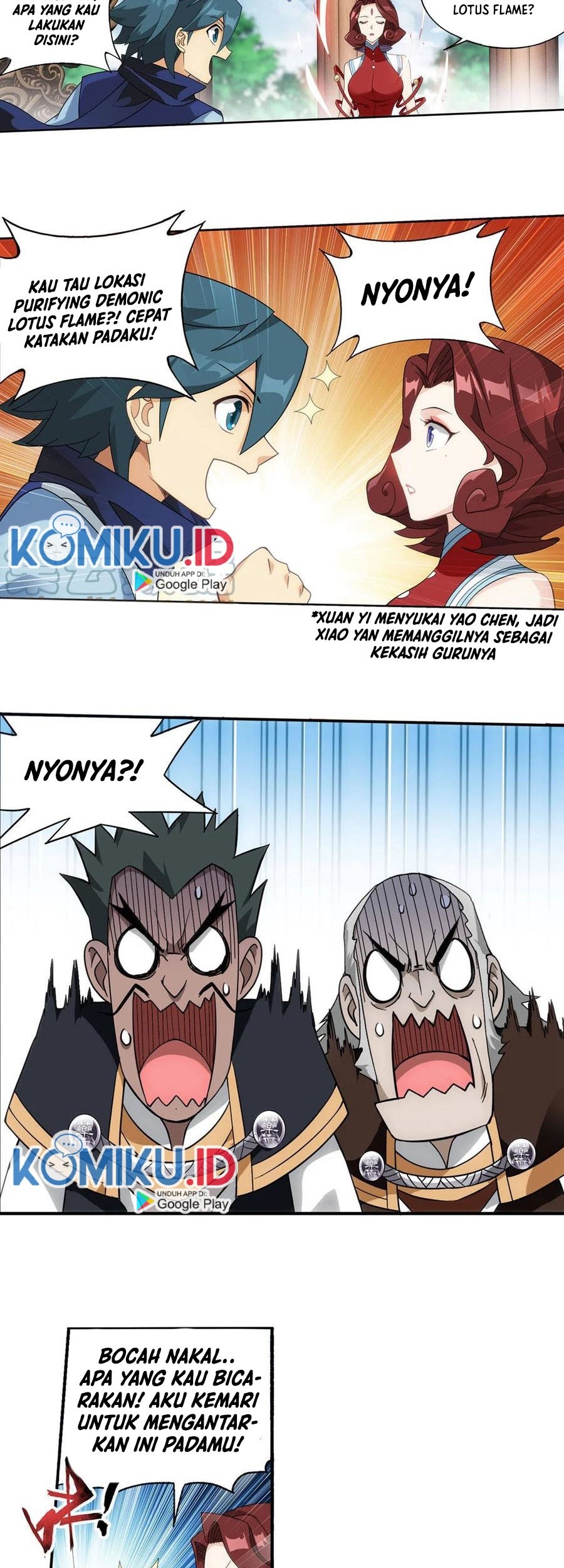 Battle Through the Heavens Chapter 361 Gambar 38