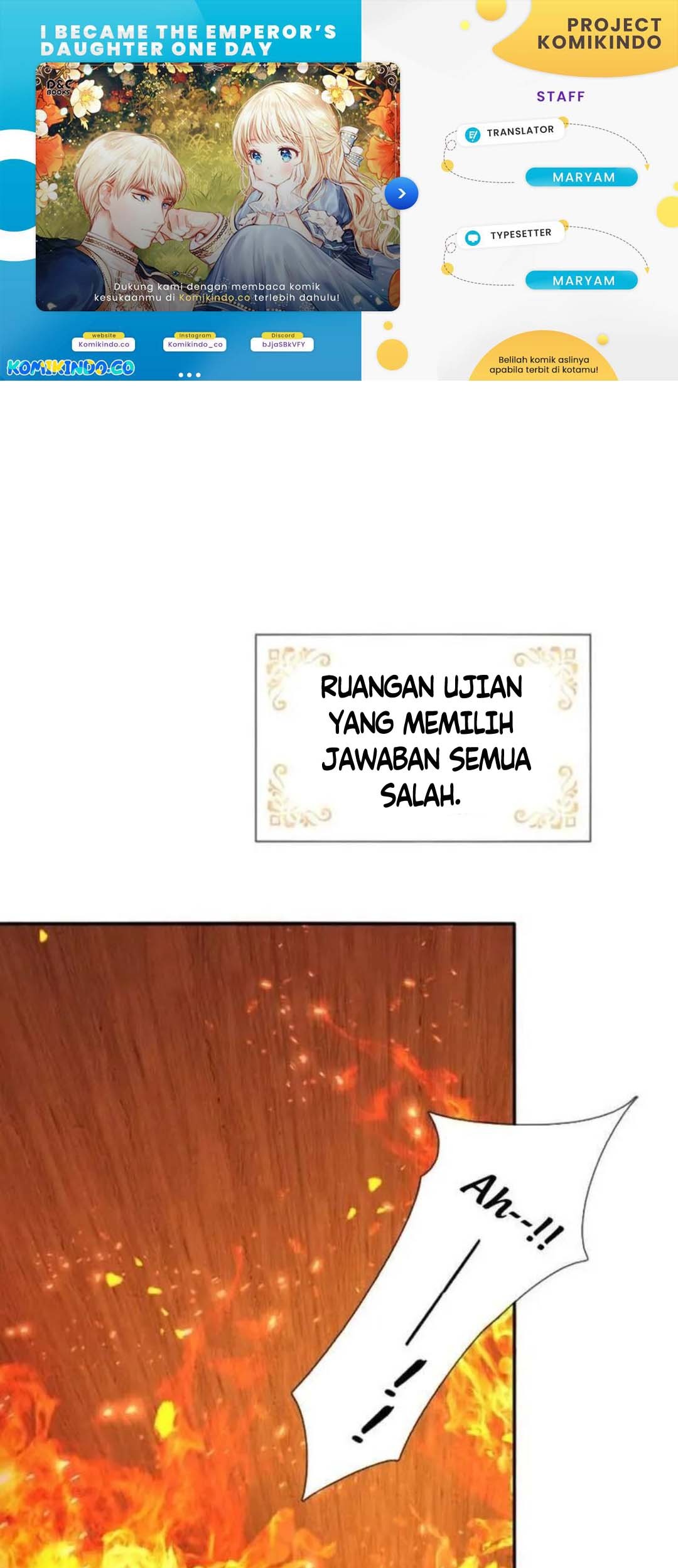 Komik I Became The Emperor’s Daughter One Day Chapter 151 gambar nomor 1