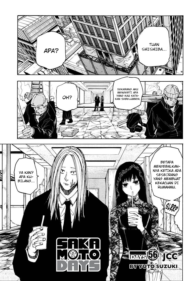 Manga Sakamoto Days Chapter 56 gambar nomor 2