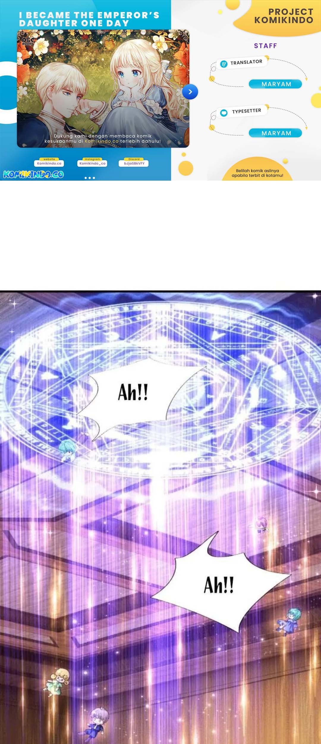 Komik I Became The Emperor’s Daughter One Day Chapter 154 gambar nomor 1