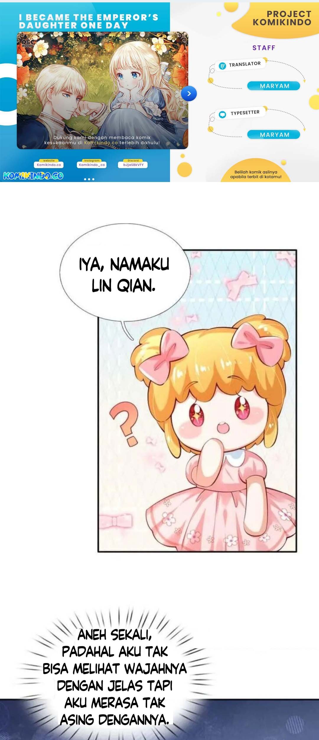 Komik I Became The Emperor’s Daughter One Day Chapter 156 gambar nomor 1