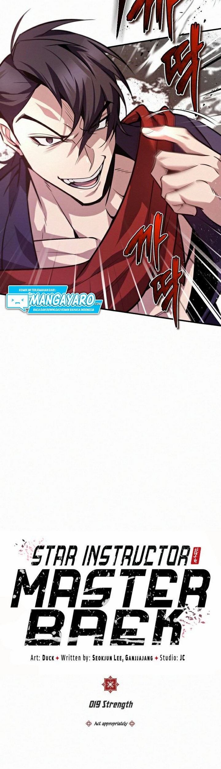Number One Star Instructor Master Baek Chapter 19.1 Gambar 8