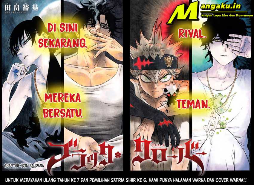 Manga Black Clover Chapter 326 gambar nomor 2