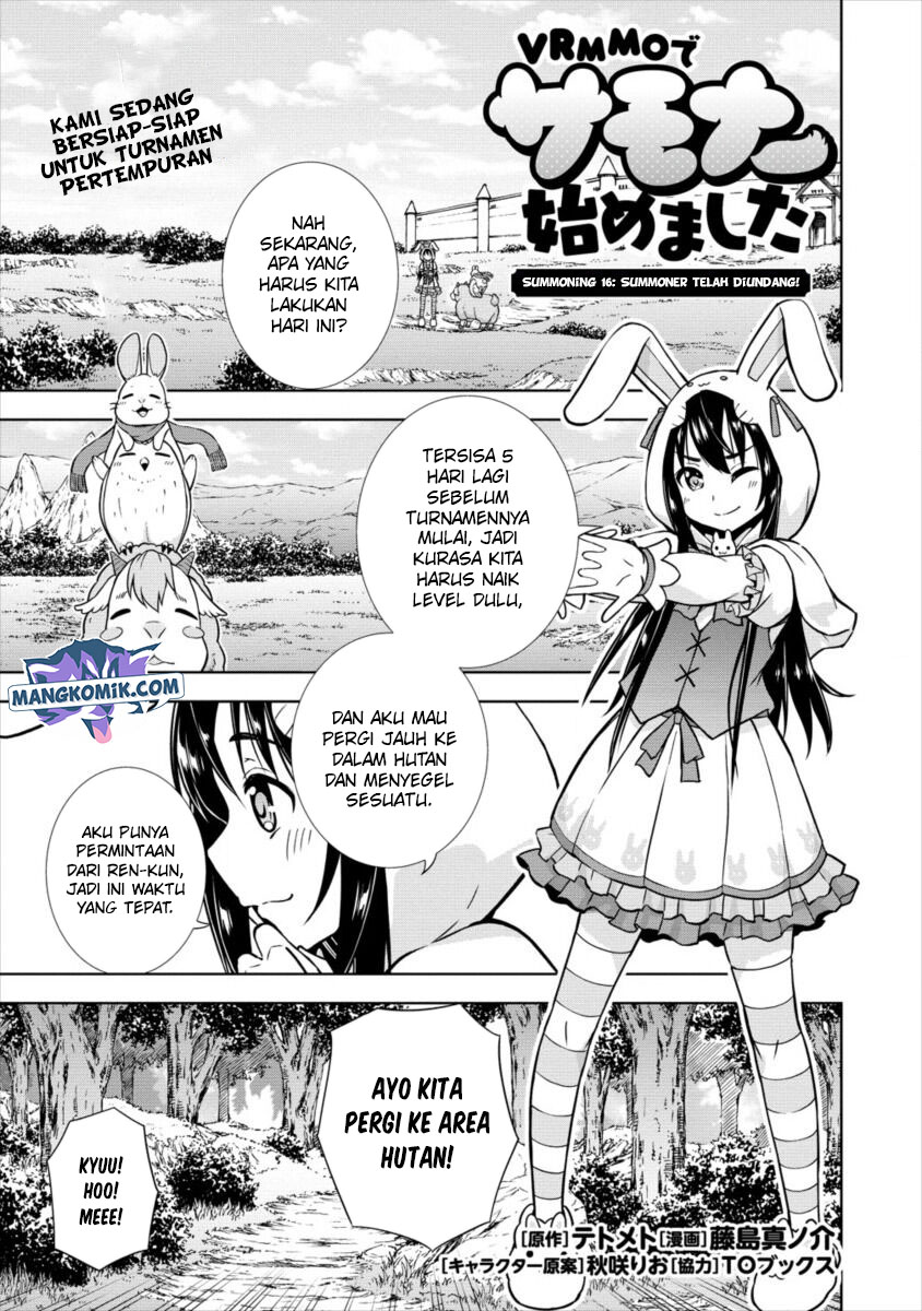 Manga VRMMO Summoner Hajimemashita Chapter 16 gambar nomor 2