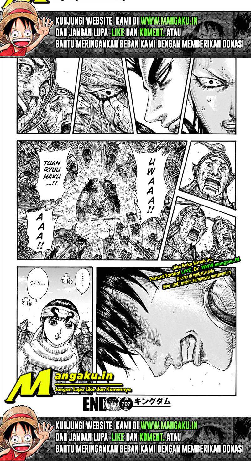 Kingdom Chapter 707 Gambar 16
