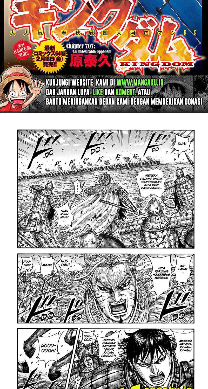 Manga Kingdom Chapter 707 gambar nomor 2