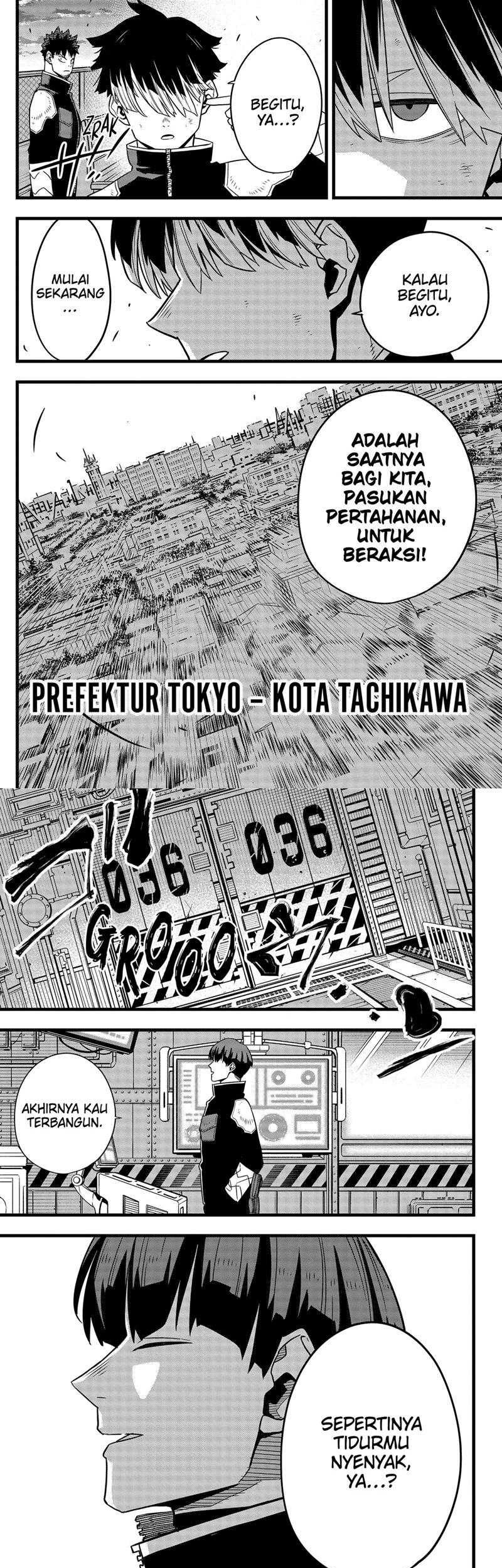 8Kaijuu Chapter 55 Gambar 16
