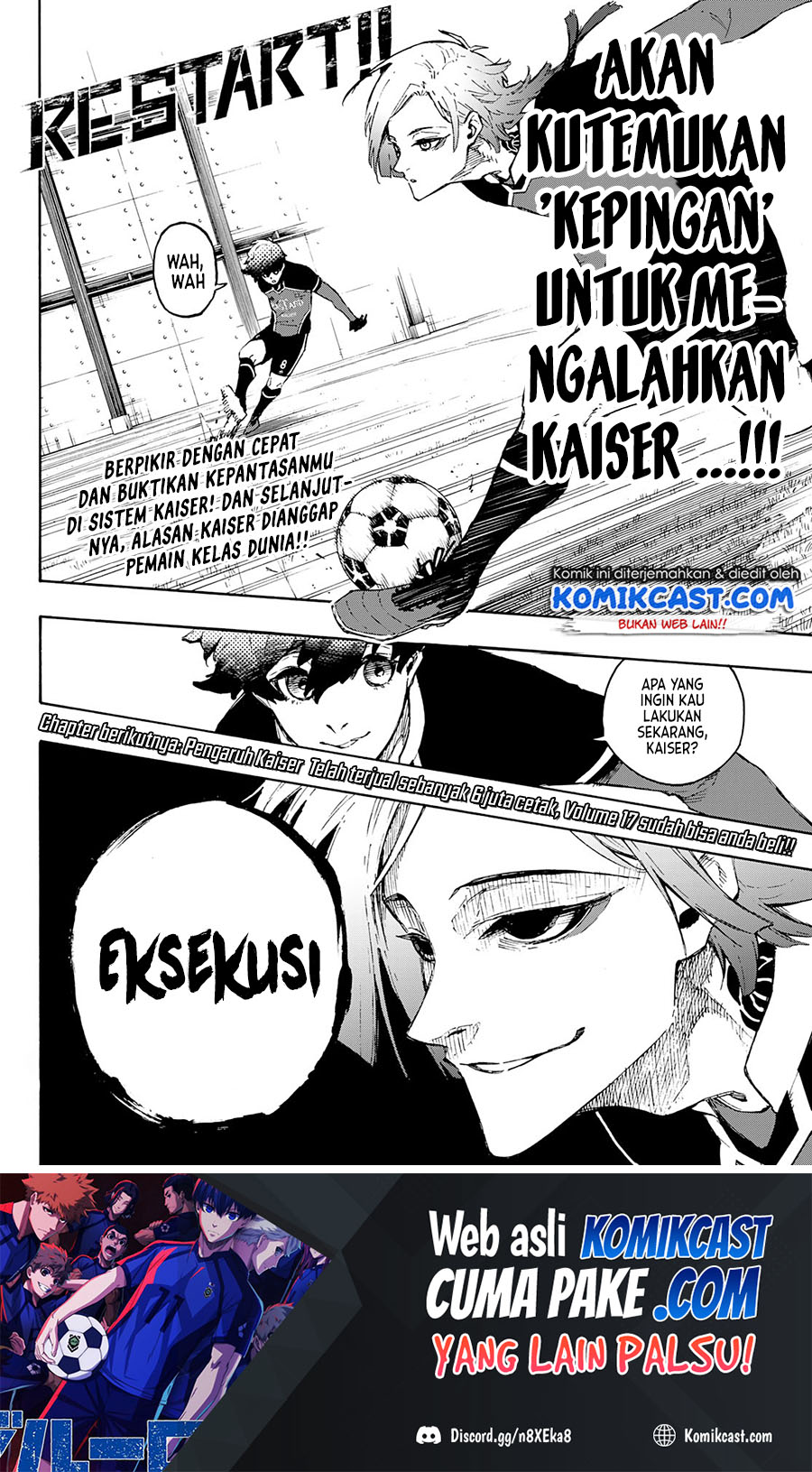 Blue Lock Chapter 161 Gambar 20