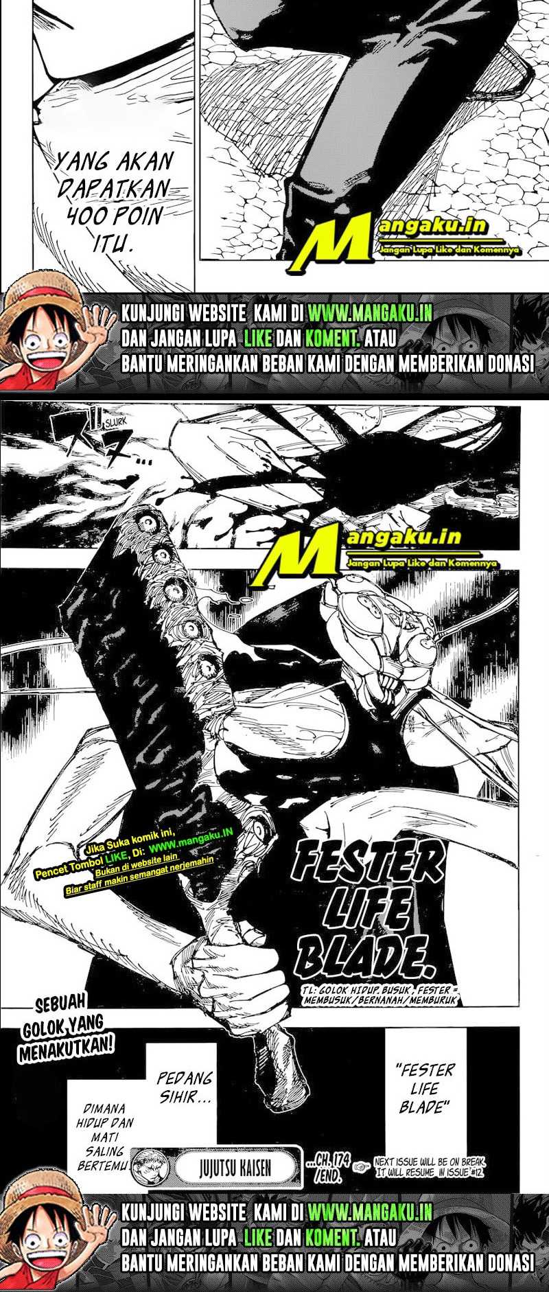 Jujutsu Kaisen Chapter 174 Gambar 11