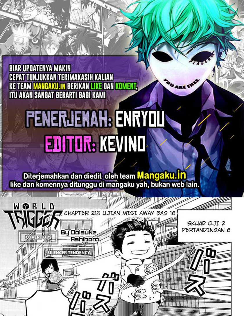 Komik World Trigger Chapter 218 gambar nomor 1