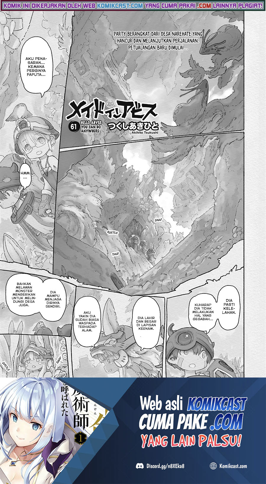 Manga Made in Abyss Chapter 61 gambar nomor 2