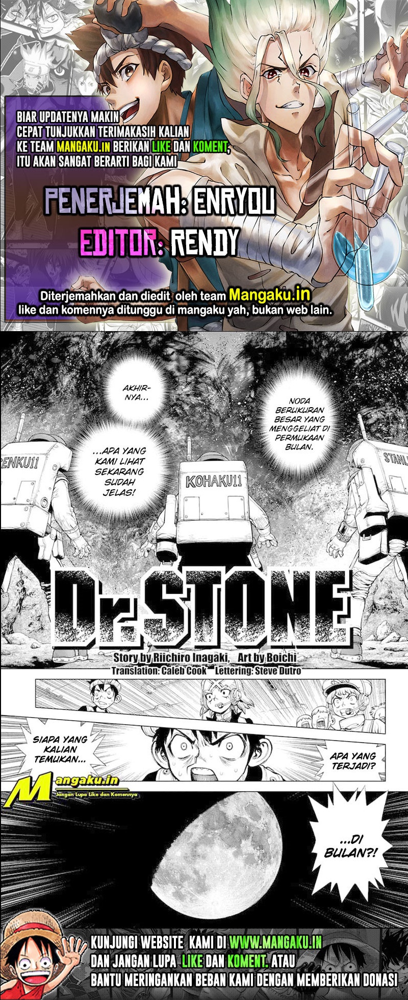 Komik Dr. Stone Chapter 228 gambar nomor 1
