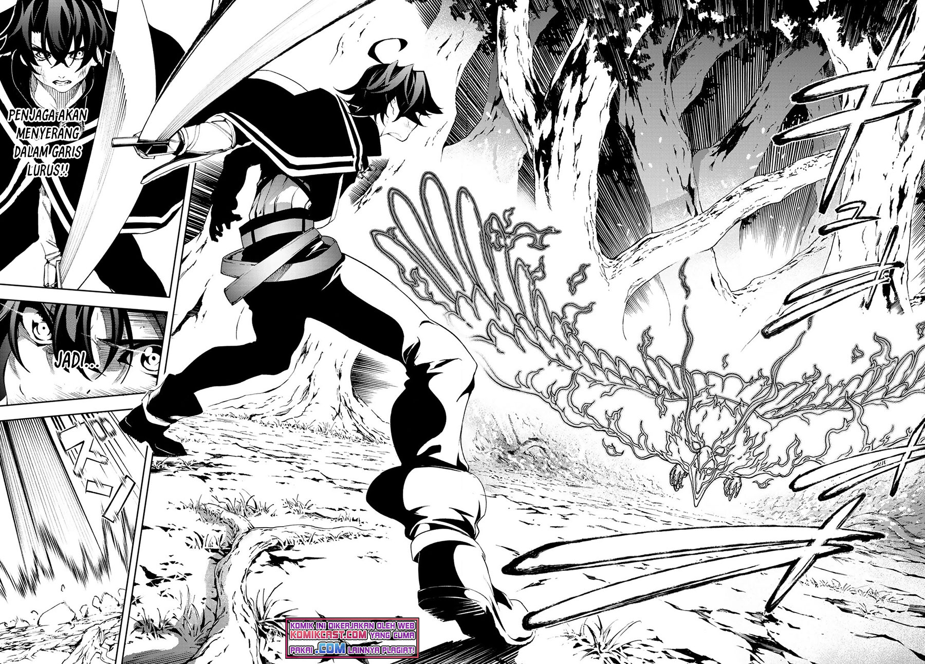 Tsue to Tsurugi no Wistoria Chapter 08 Gambar 14