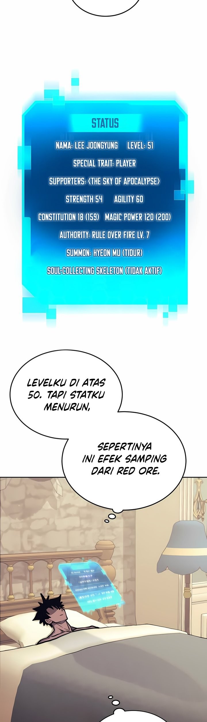 Player from Today Onwards Chapter 40 Gambar 72