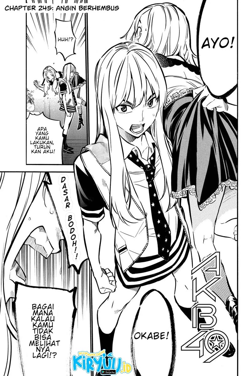 Manga AKB49 Chapter 245 gambar nomor 2