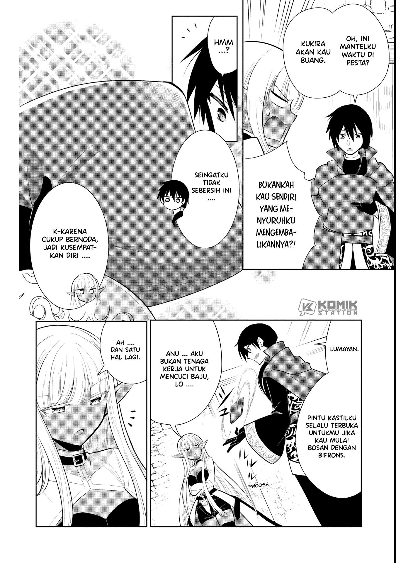 Maou no Ore ga Dorei Elf wo Yome ni Shitanda ga, Dou Medereba Ii? Chapter 40 Gambar 9