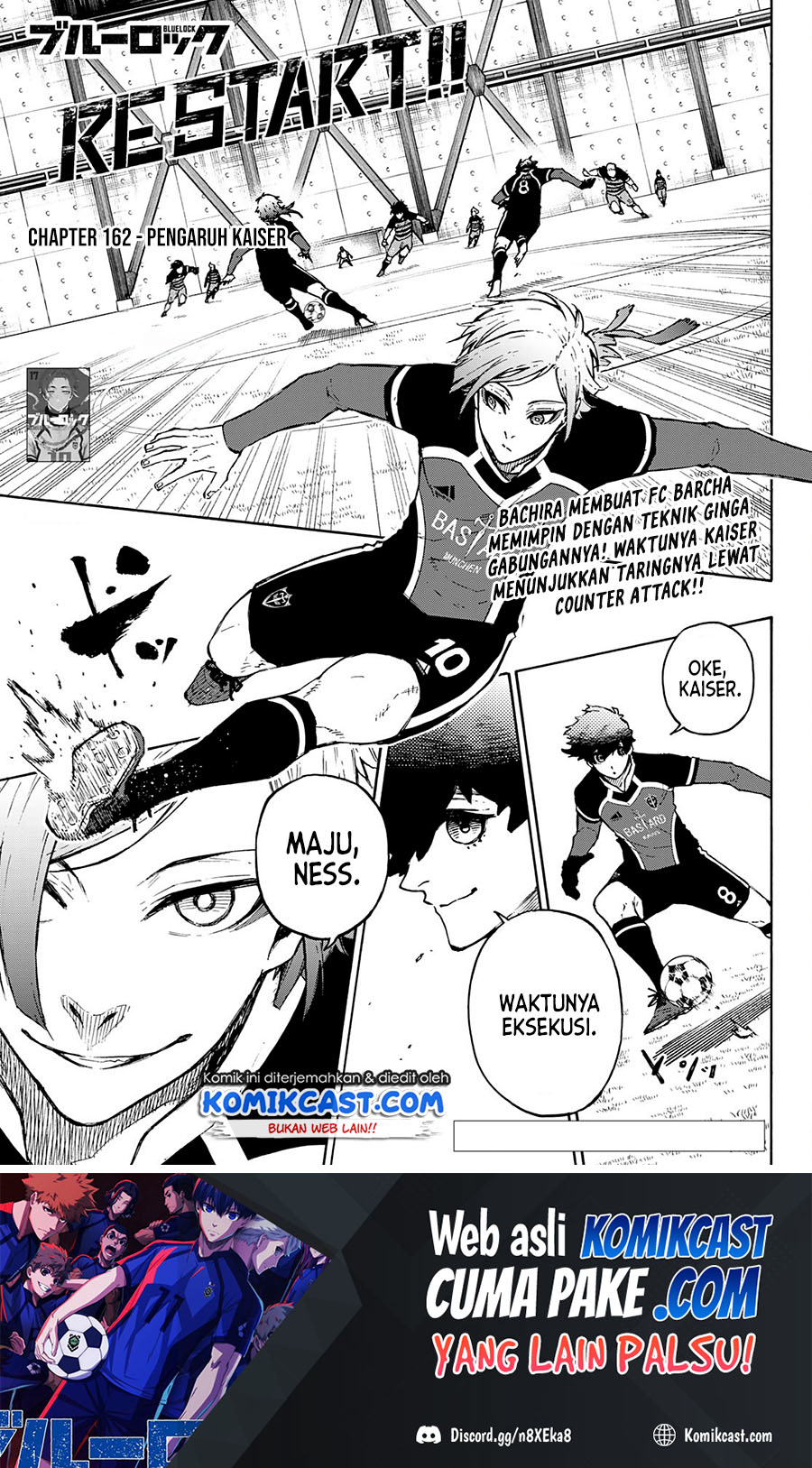 Manga Blue Lock Chapter 162 gambar nomor 2