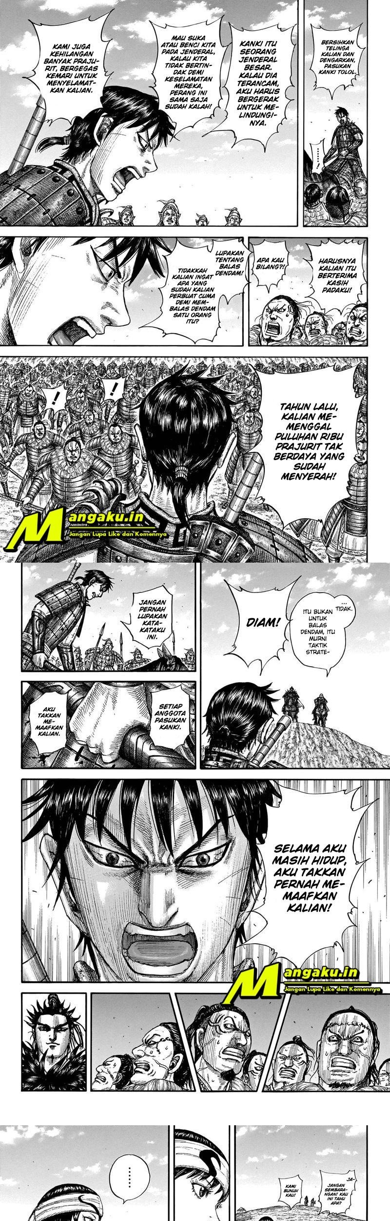 Kingdom Chapter 708 Gambar 3
