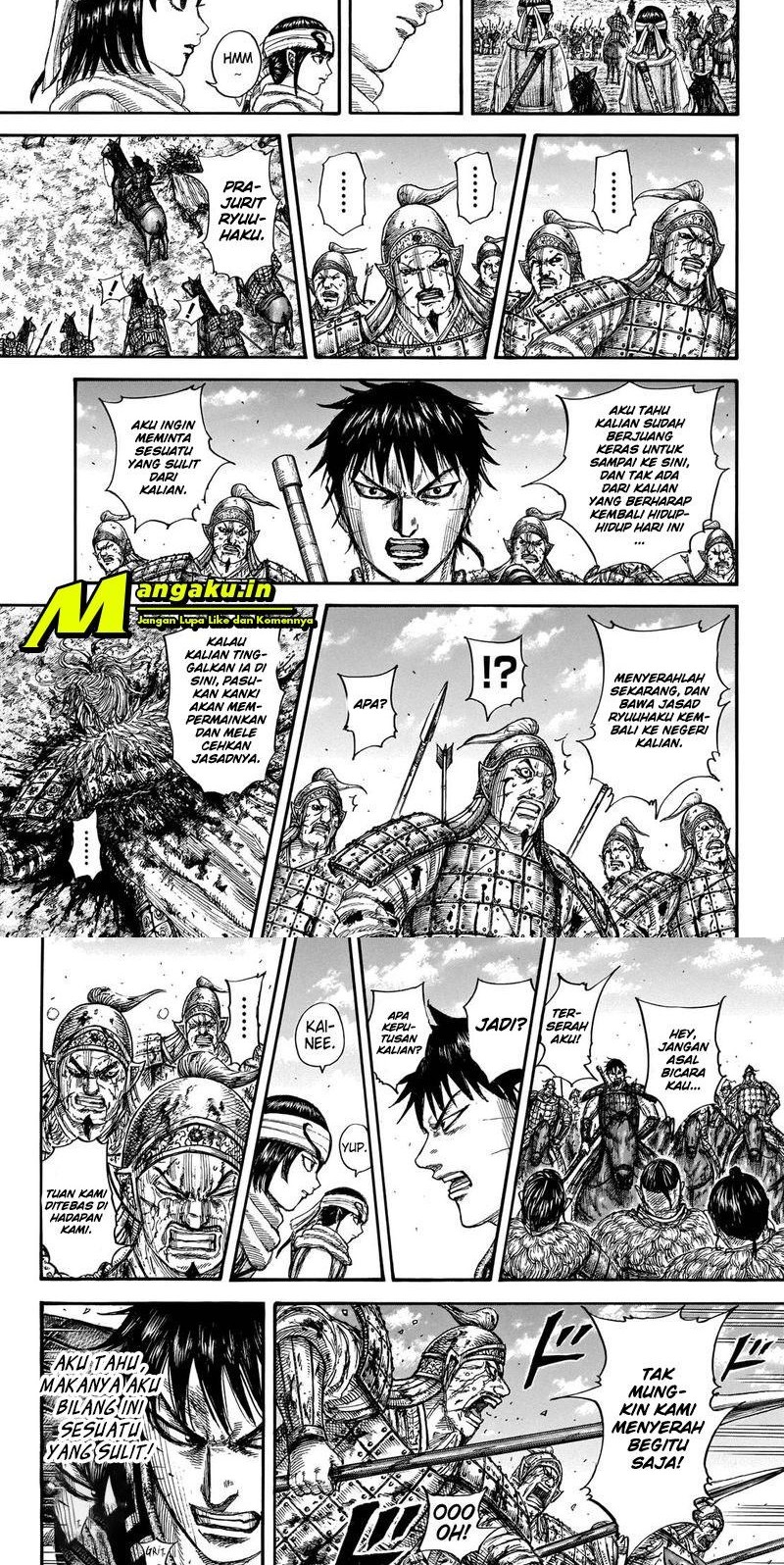 Kingdom Chapter 708 Gambar 4