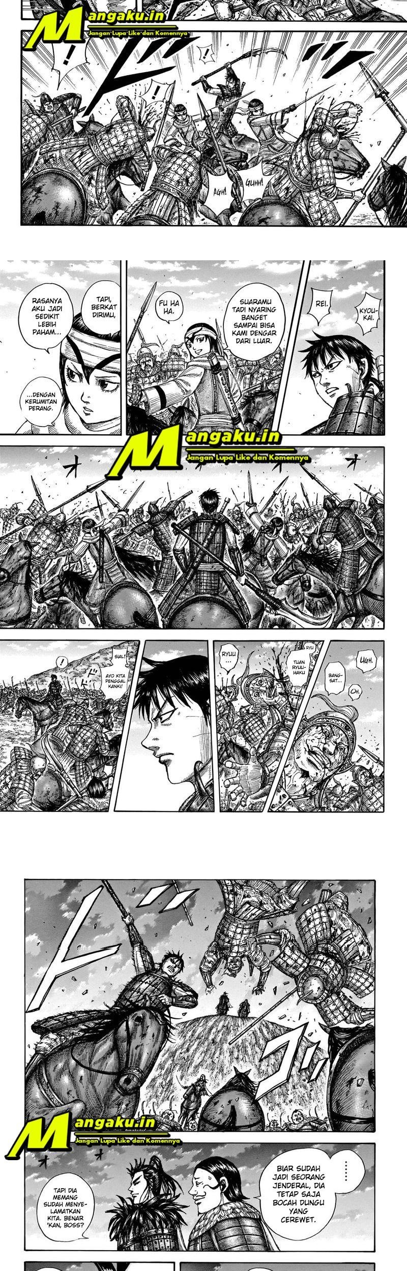 Kingdom Chapter 708 Gambar 5