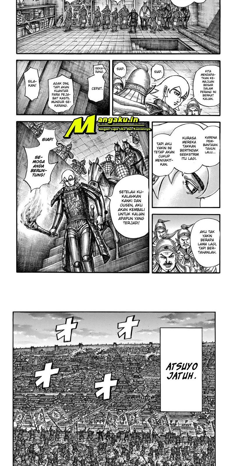 Kingdom Chapter 708 Gambar 8