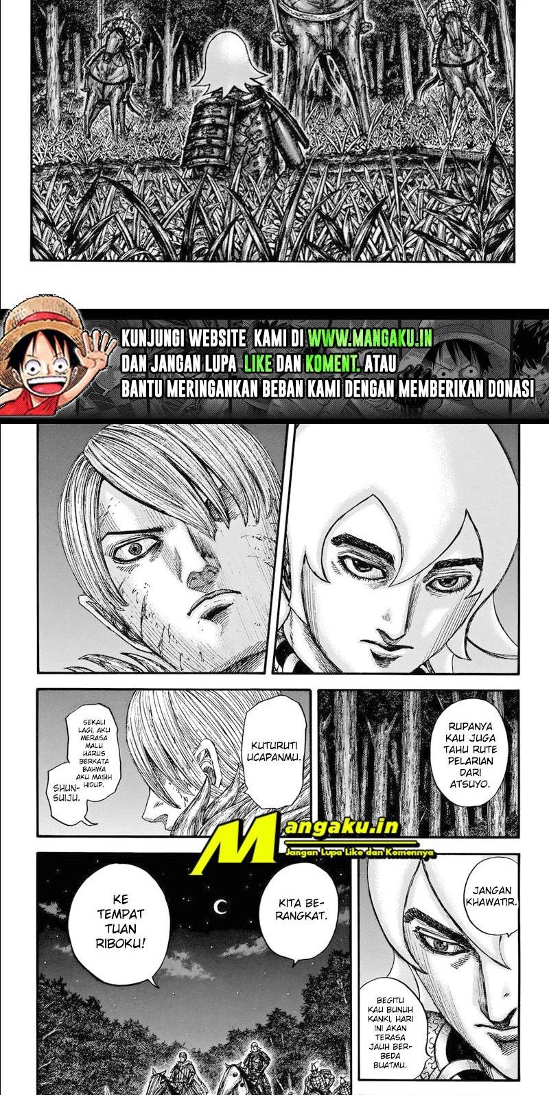 Kingdom Chapter 708 Gambar 10