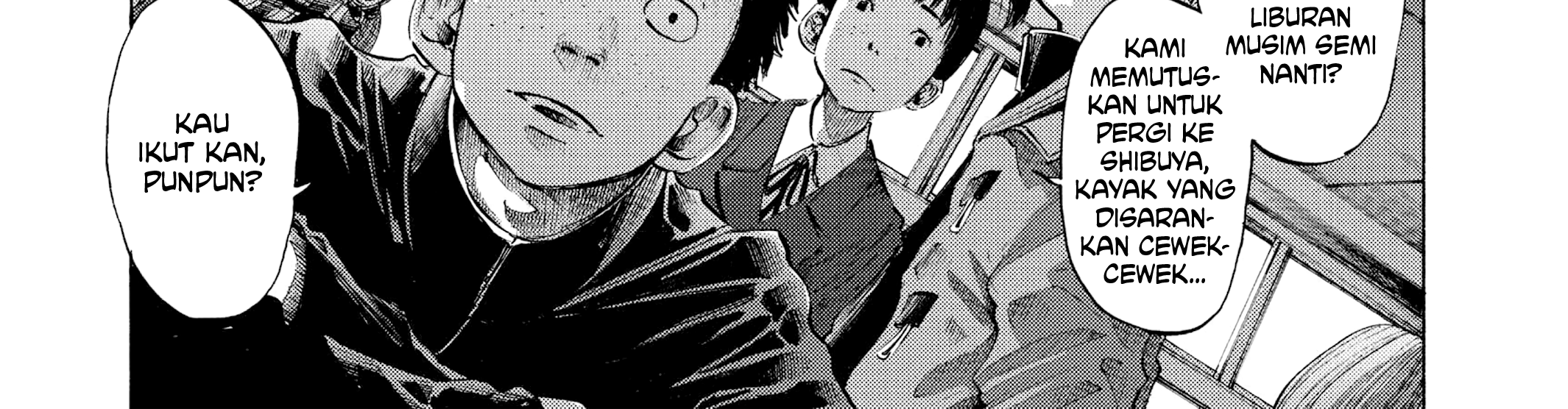 Oyasumi Punpun Chapter 44 Gambar 22