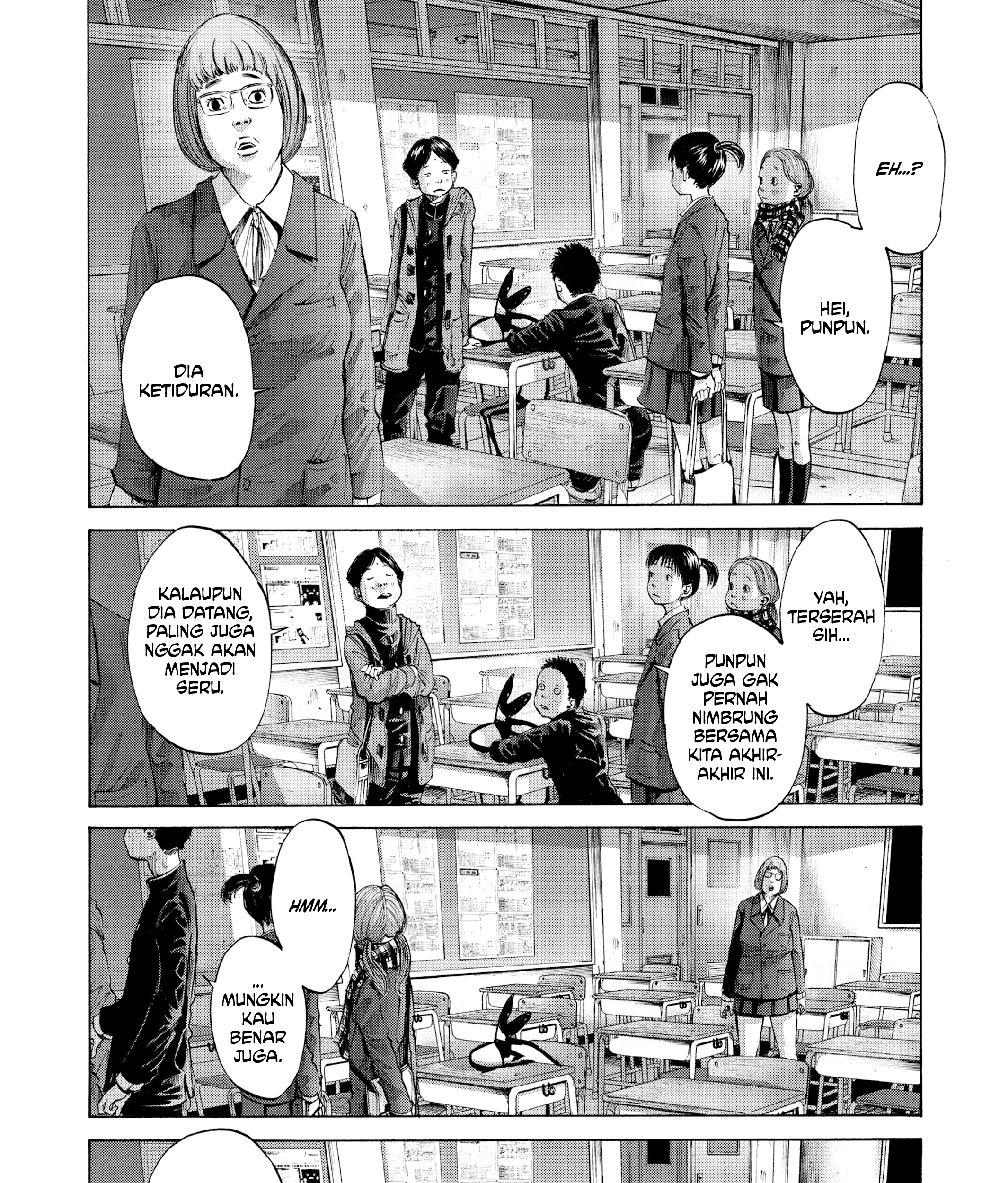 Oyasumi Punpun Chapter 44 Gambar 23