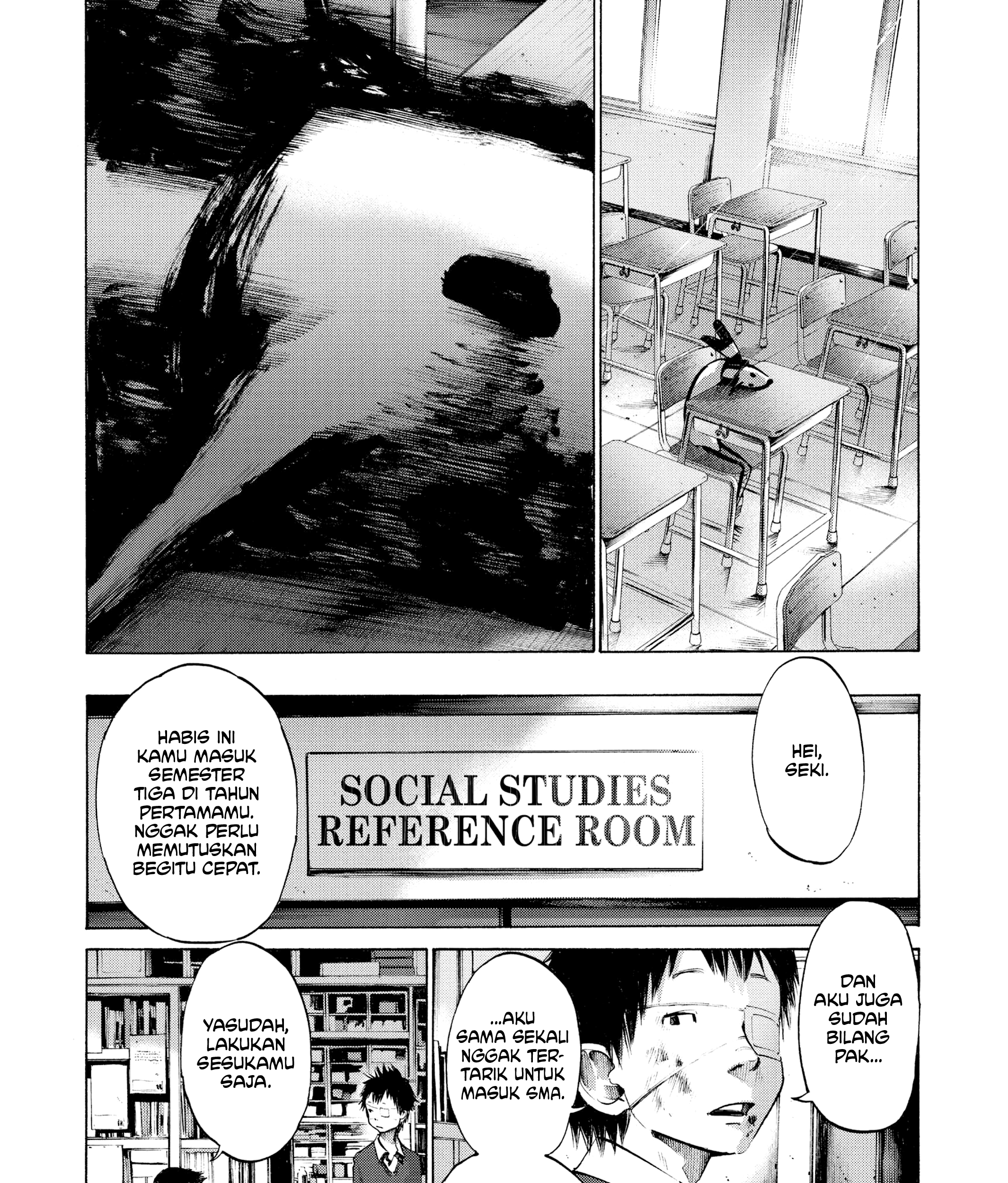 Oyasumi Punpun Chapter 44 Gambar 25