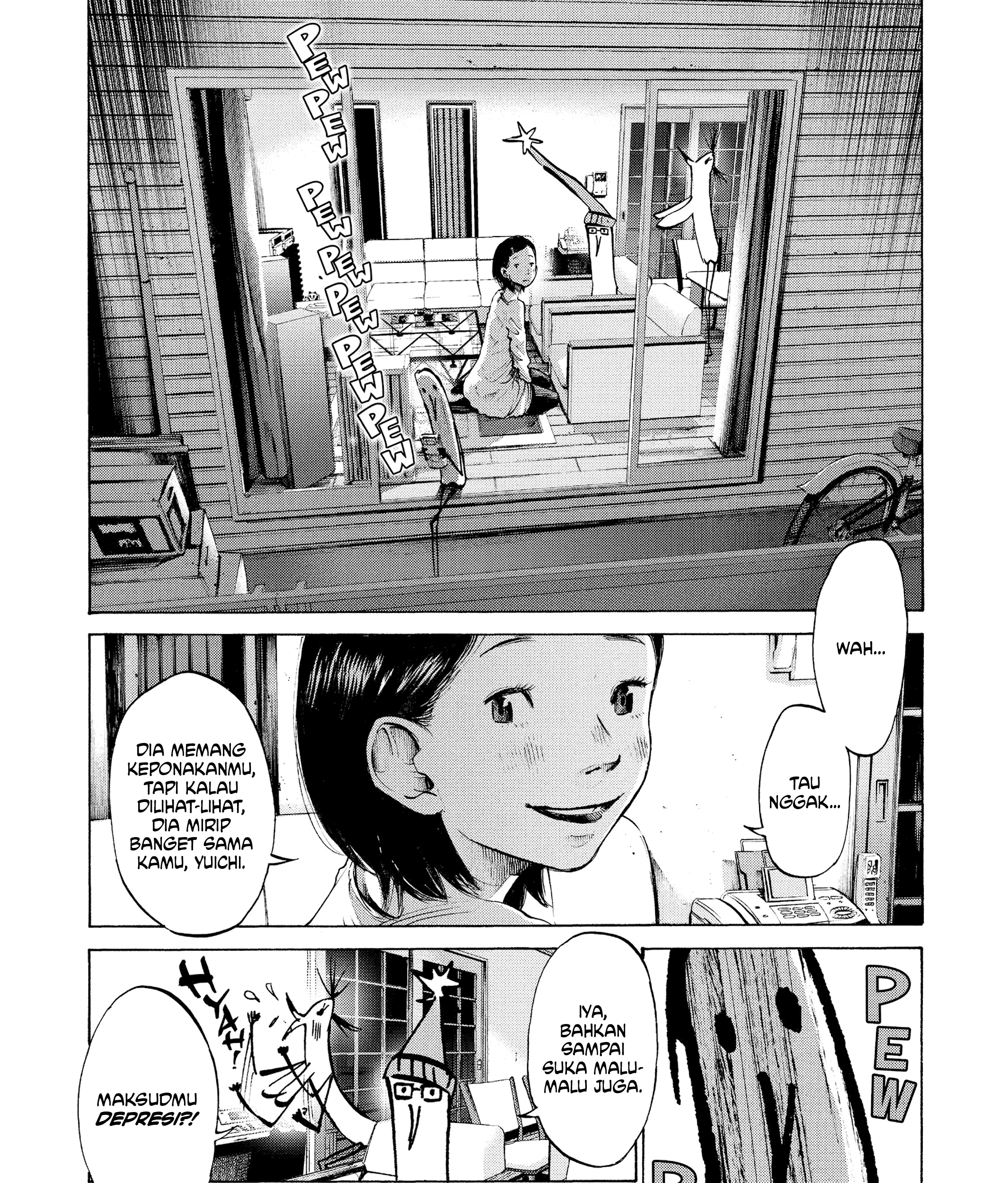 Oyasumi Punpun Chapter 44 Gambar 7