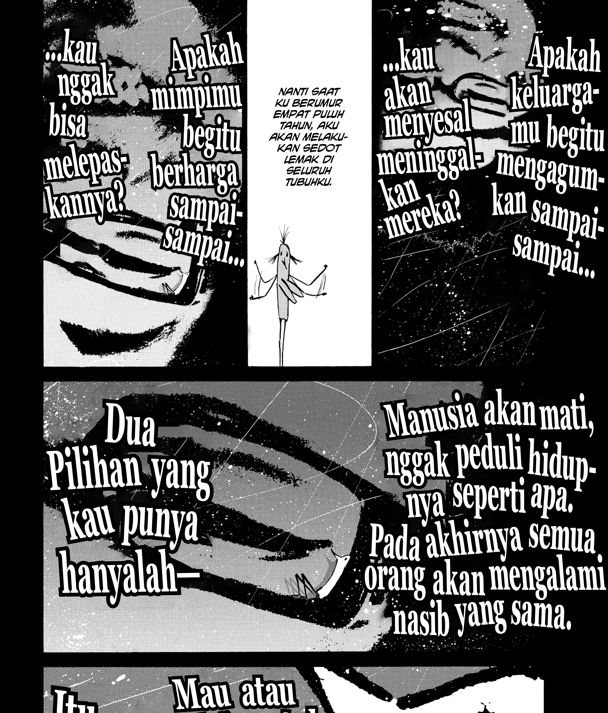 Oyasumi Punpun Chapter 44 Gambar 13