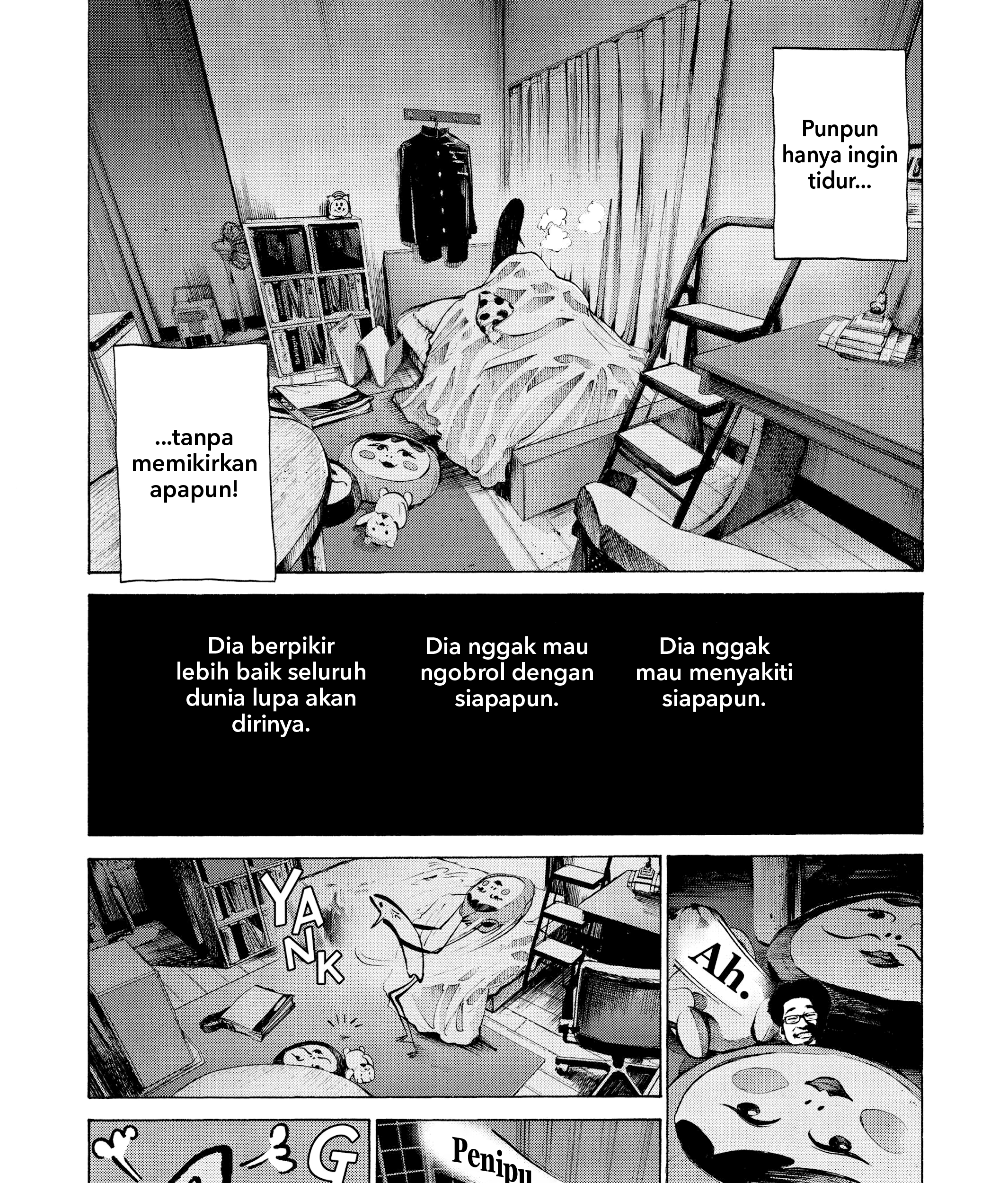 Oyasumi Punpun Chapter 44 Gambar 15