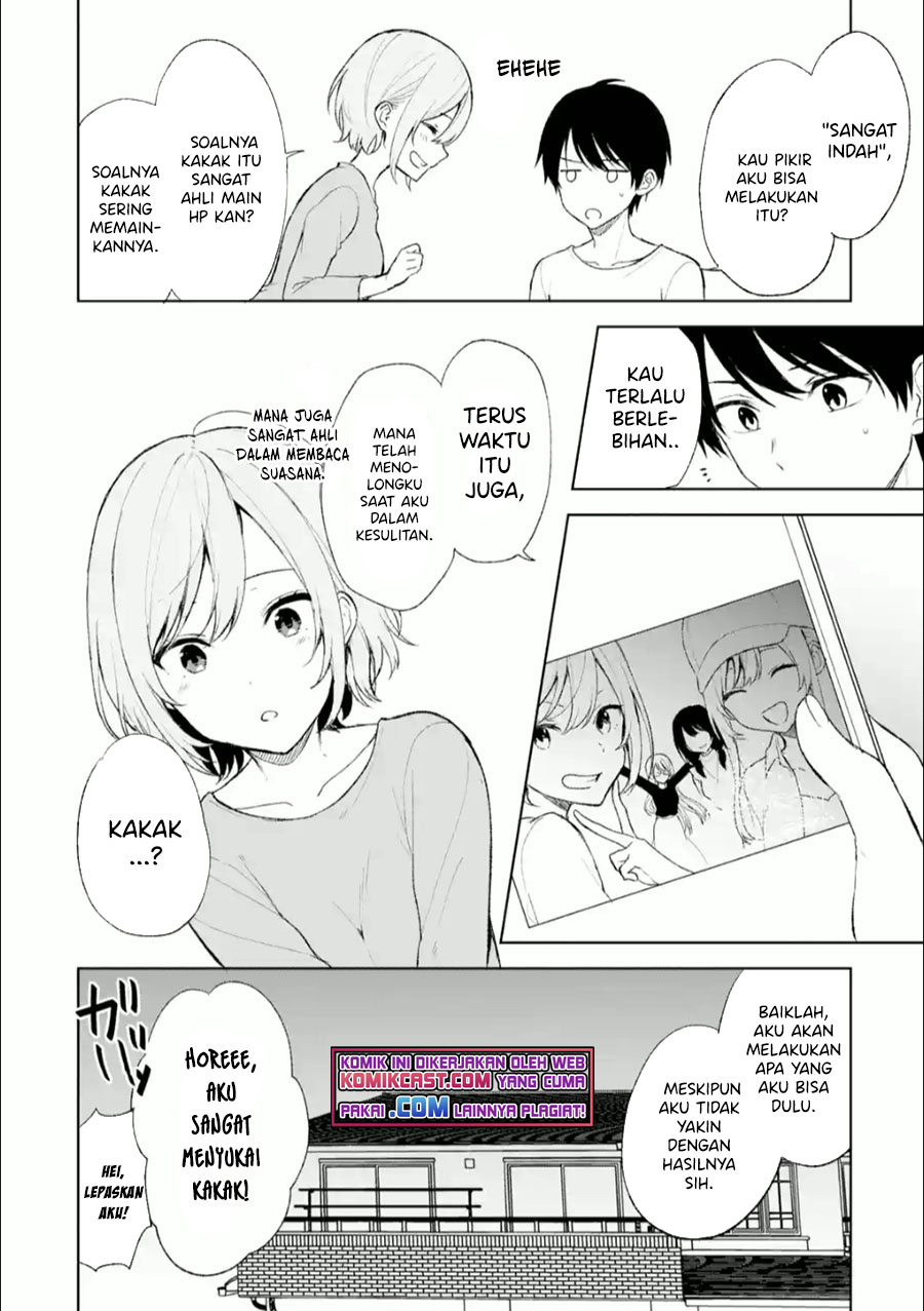 Chikan Saresou ni Natteiru S-kyuu Bishoujo wo Tasuketara Tonari no Seki no Osanajimi datta Chapter 45.1 Gambar 3