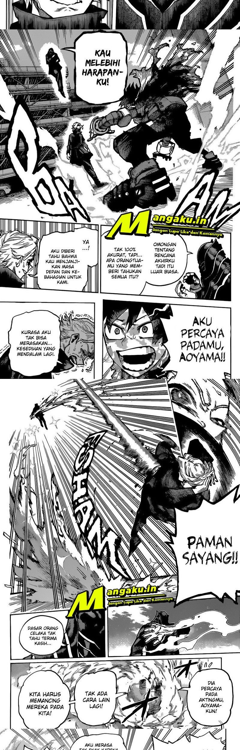 Boku no Hero Academia Chapter 343 Gambar 7
