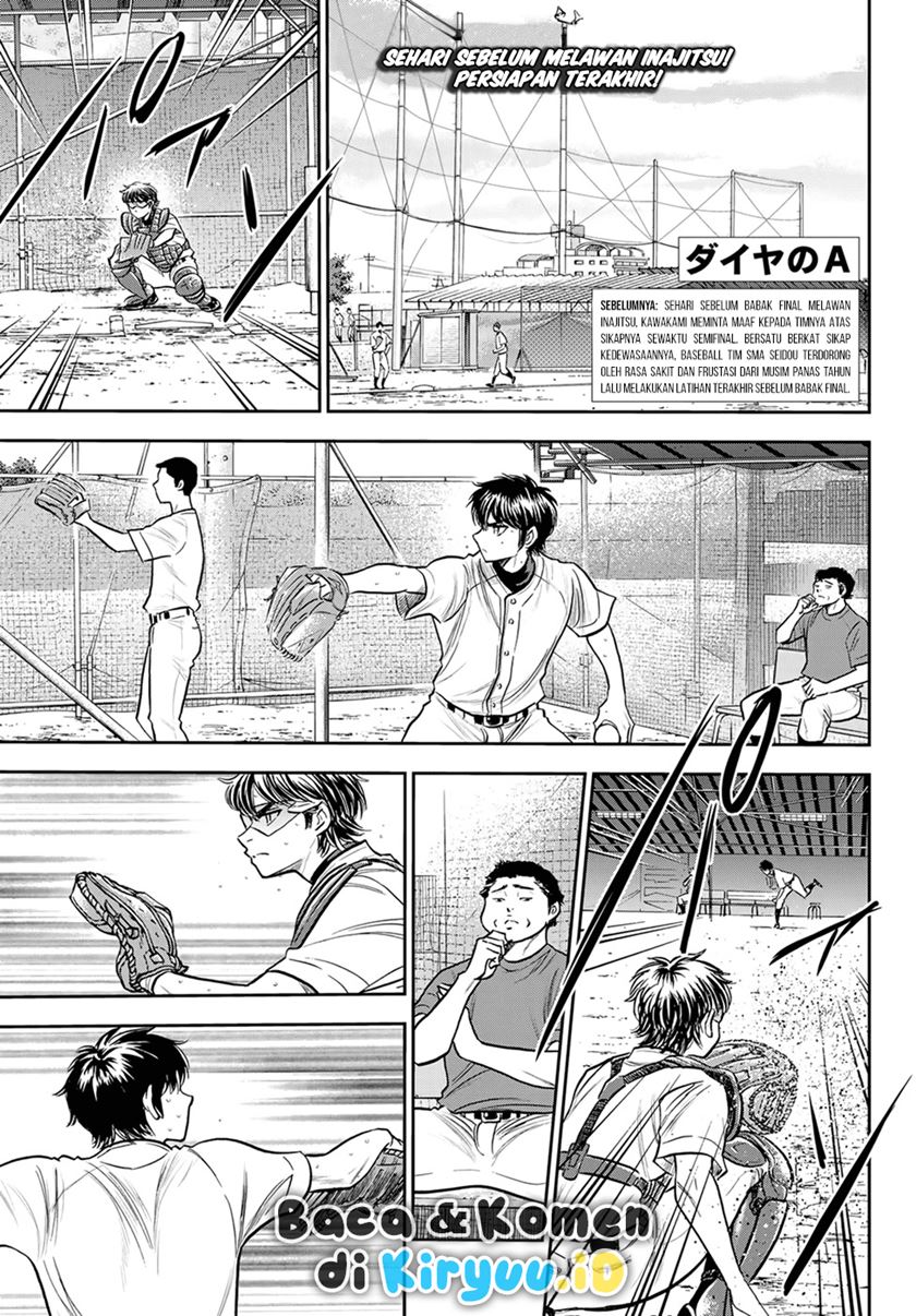 Manga Diamond no Ace Act 2 Chapter 261 gambar nomor 2