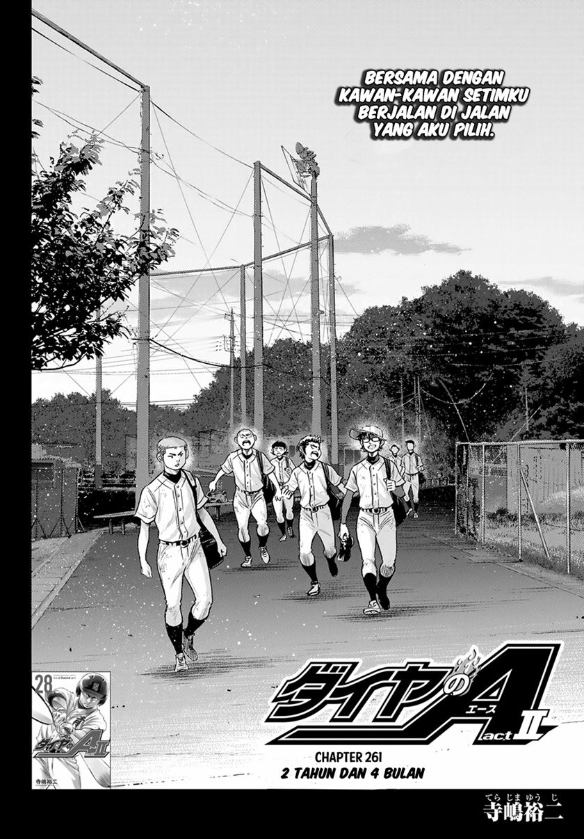 Diamond no Ace Act 2 Chapter 261 Gambar 5