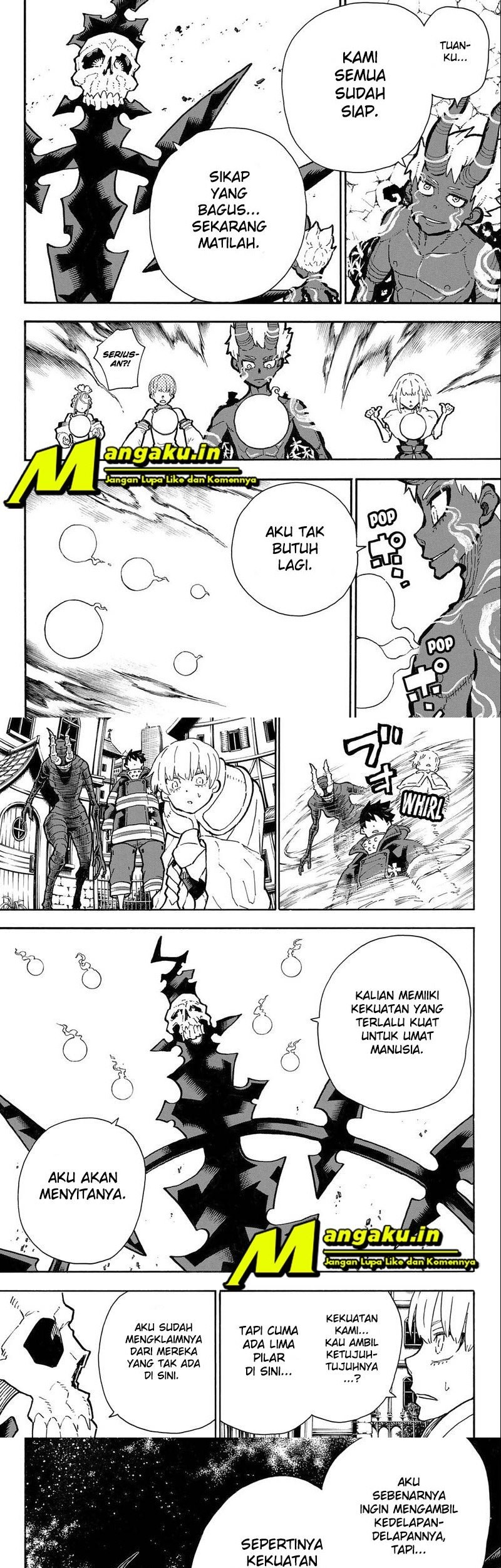 Fire Brigade of Flames Chapter 302 Gambar 3