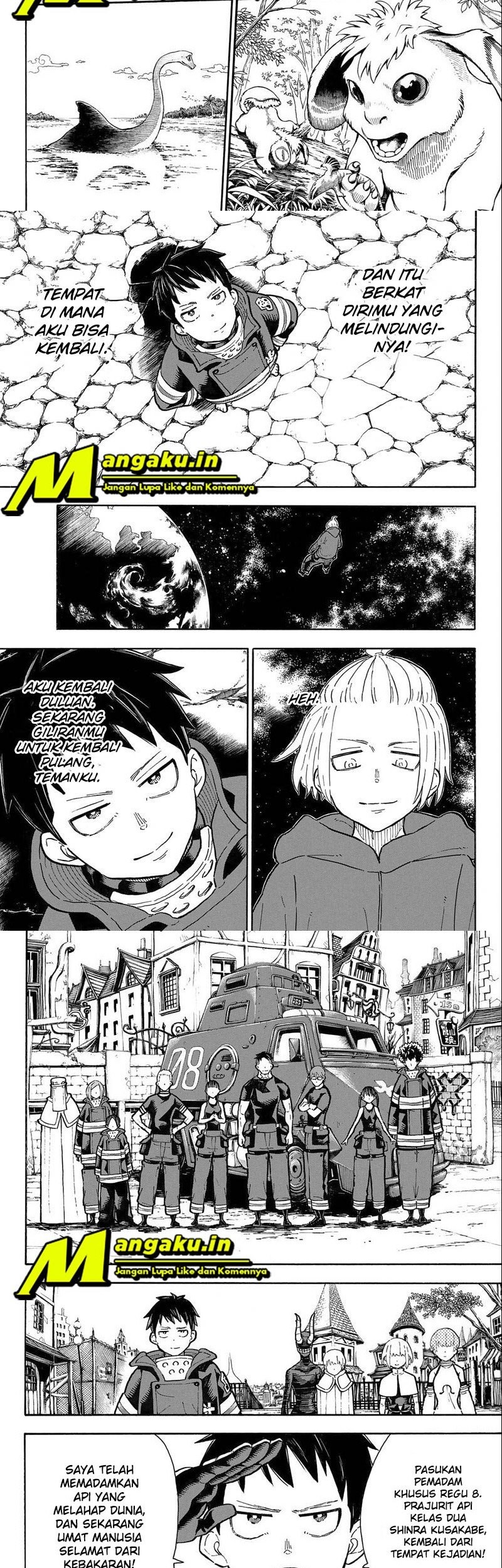 Fire Brigade of Flames Chapter 302 Gambar 9