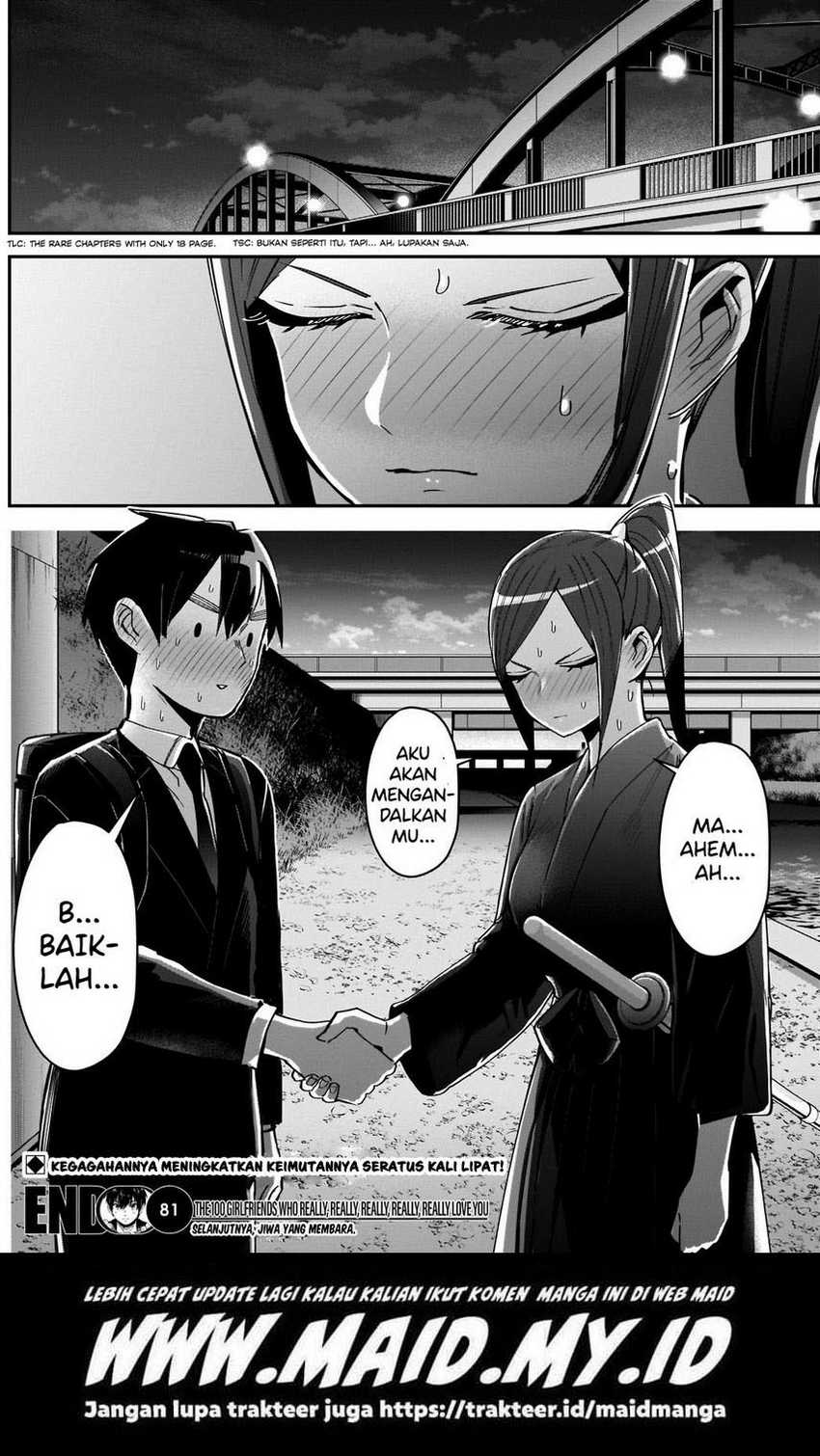 Kimi no Koto ga Dai Dai Dai Dai Daisuki na 100-ri no Kanojo Chapter 81 Gambar 19