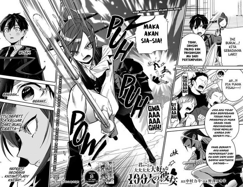 Kimi no Koto ga Dai Dai Dai Dai Daisuki na 100-ri no Kanojo Chapter 81 Gambar 4