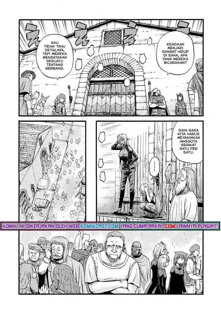 Gate – Jietai Kare no Chi nite Kaku Tatakeri Chapter 107 Gambar 10