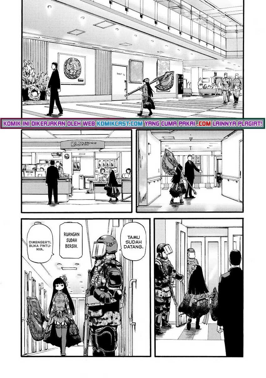 Gate – Jietai Kare no Chi nite Kaku Tatakeri Chapter 107 Gambar 24