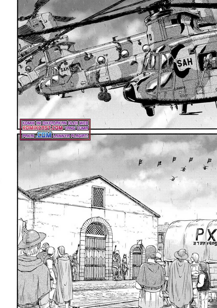 Gate – Jietai Kare no Chi nite Kaku Tatakeri Chapter 107 Gambar 3