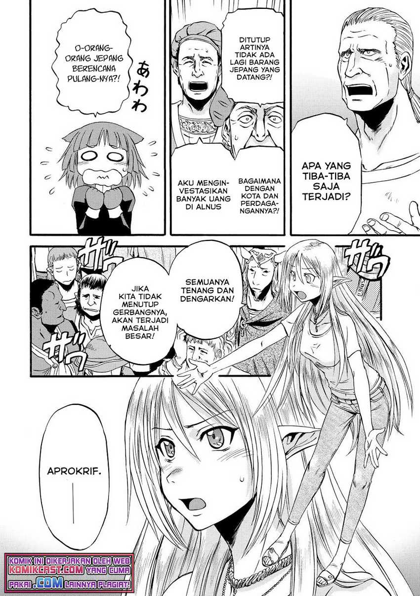 Gate – Jietai Kare no Chi nite Kaku Tatakeri Chapter 107 Gambar 5