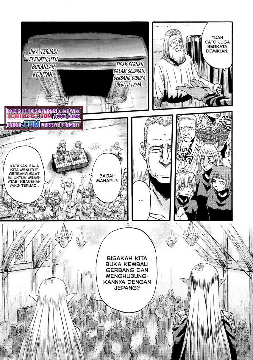 Gate – Jietai Kare no Chi nite Kaku Tatakeri Chapter 107 Gambar 8