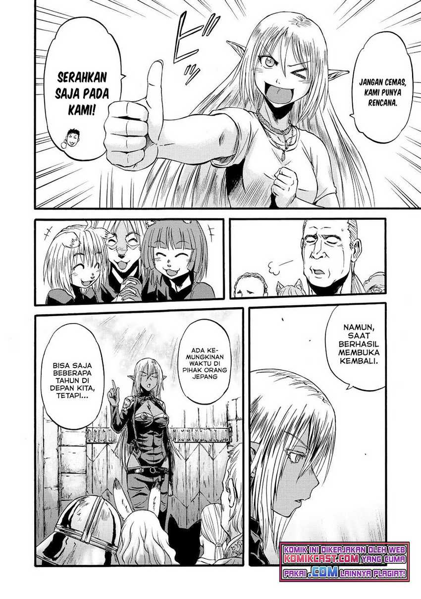 Gate – Jietai Kare no Chi nite Kaku Tatakeri Chapter 107 Gambar 9