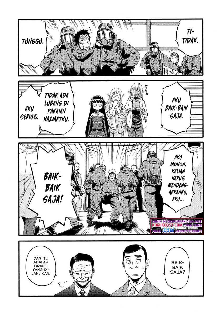 Gate – Jietai Kare no Chi nite Kaku Tatakeri Chapter 106 Gambar 18