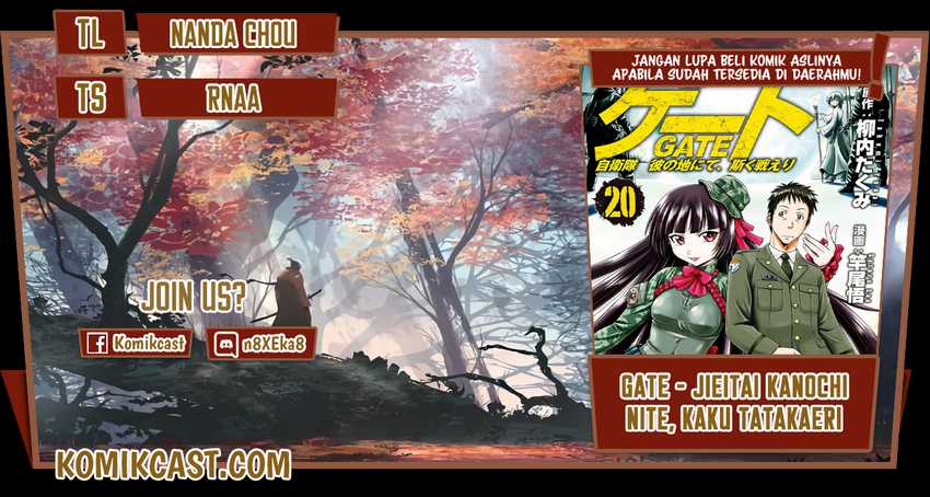 Komik Gate – Jietai Kare no Chi nite Kaku Tatakeri Chapter 106 gambar nomor 1