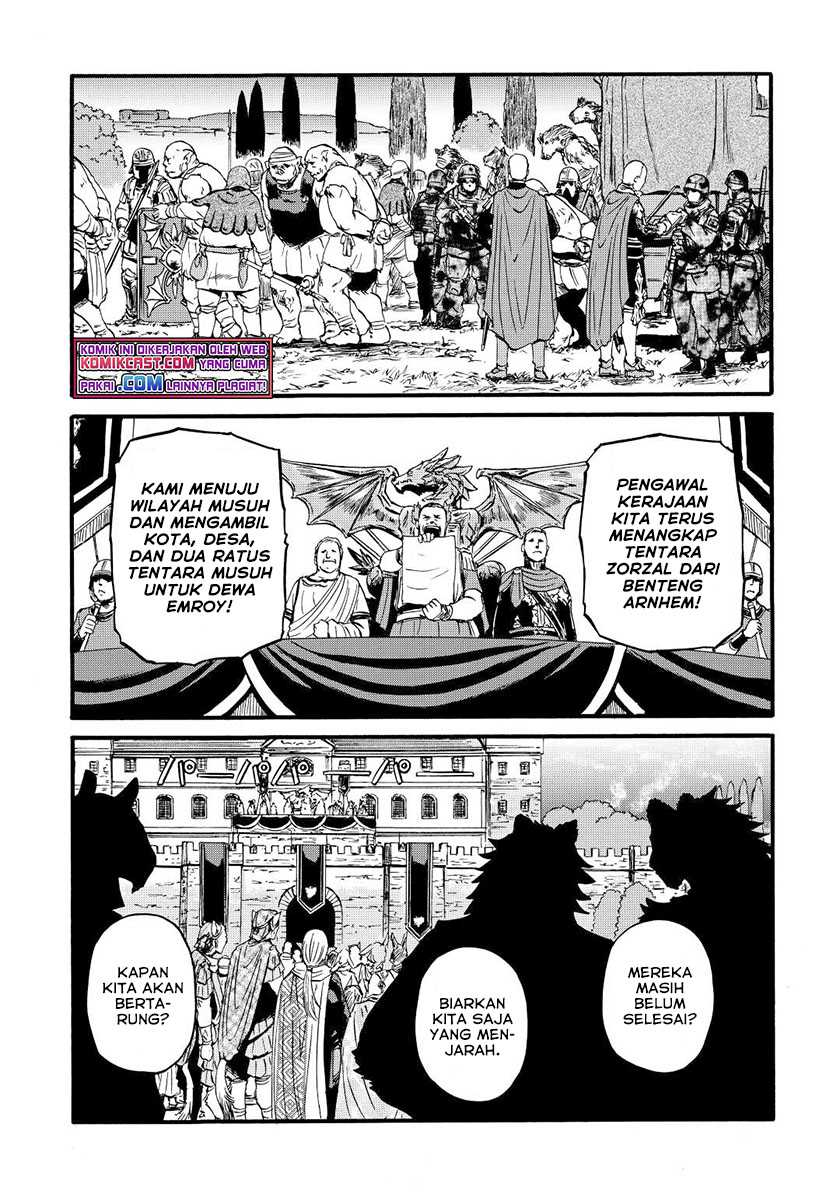 Gate – Jietai Kare no Chi nite Kaku Tatakeri Chapter 106 Gambar 21