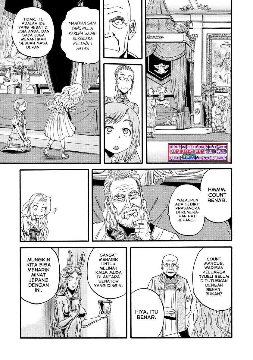 Gate – Jietai Kare no Chi nite Kaku Tatakeri Chapter 106 Gambar 34